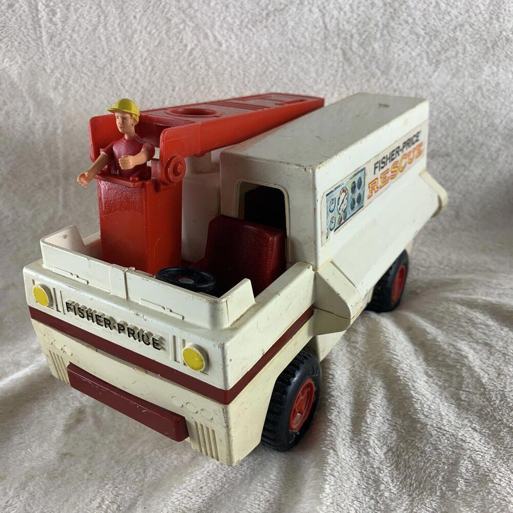 Fisher-Price 1974 Adventure People Rescue Ambulance Truck #303​